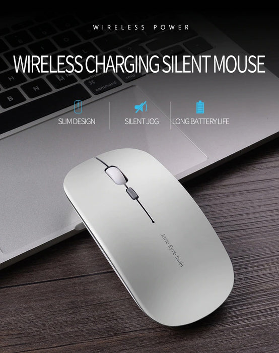 1600 DPI USB Optical Wireless Computer Mouse 2.4G Receiver Super Slim Mouse For PC Laptop