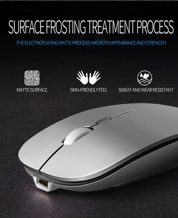 1600 DPI USB Optical Wireless Computer Mouse 2.4G Receiver Super Slim Mouse For PC Laptop