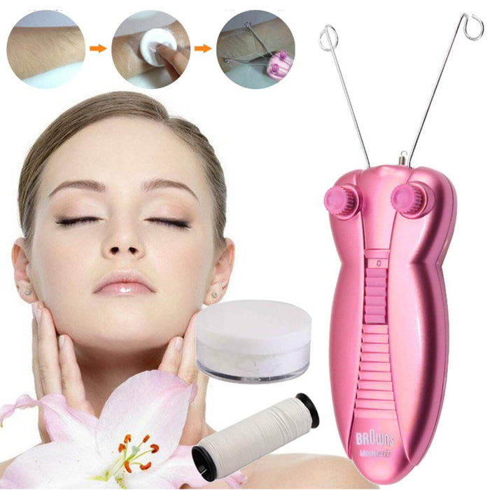 Facial Hair Remover Electric Epilator Threading Face Beauty Care Tool