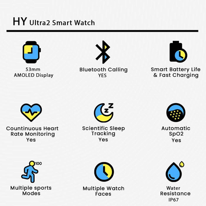 HY-Ultra 2 Smart Watch