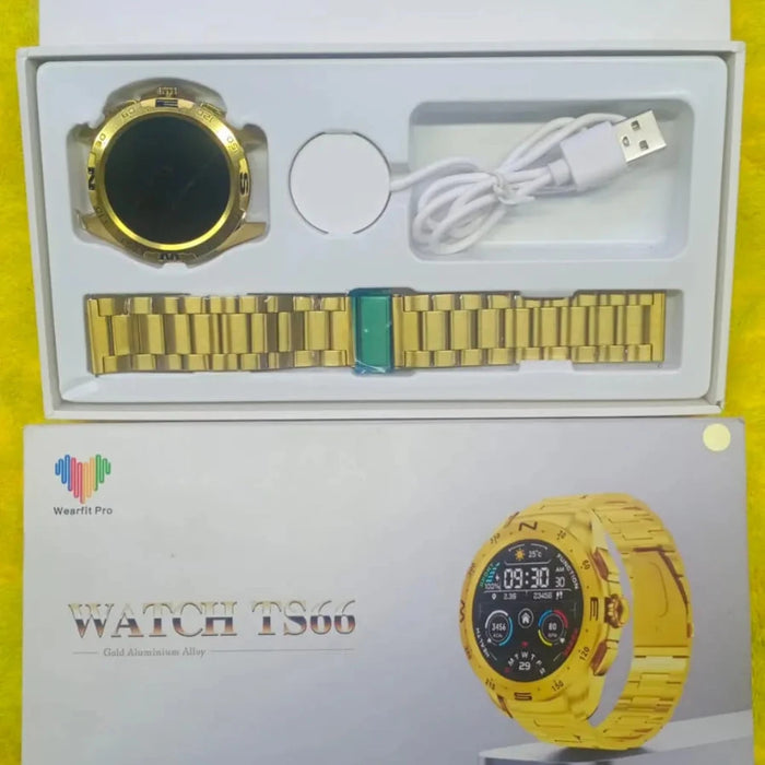 TS66 Round Dial Smart Watch