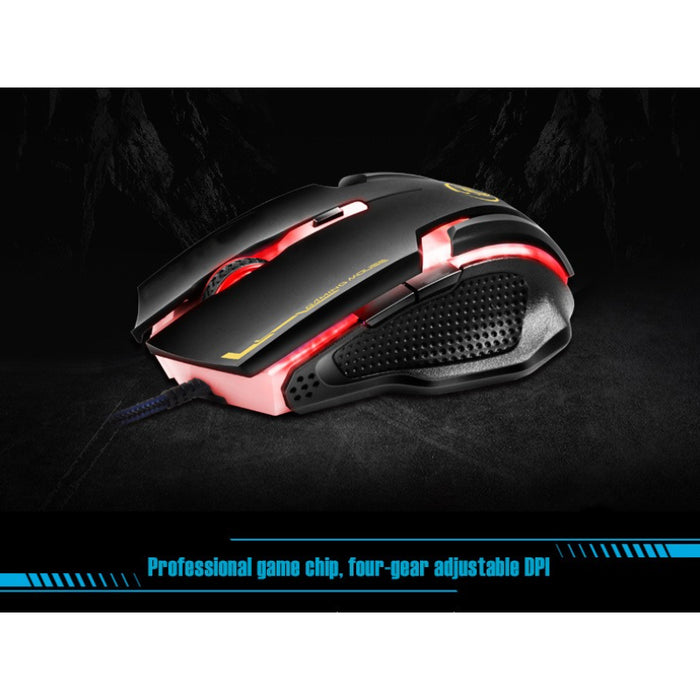 A9 USB1.8M Professional Gaming Optical Wired Mouse Suitable For PC And Laptop LOL Dota Gamers