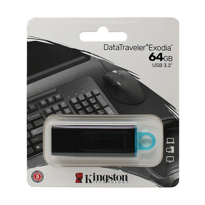 Kingston 32GB/64GB USB 3.2 Data Traveler Exodia Flash Drive