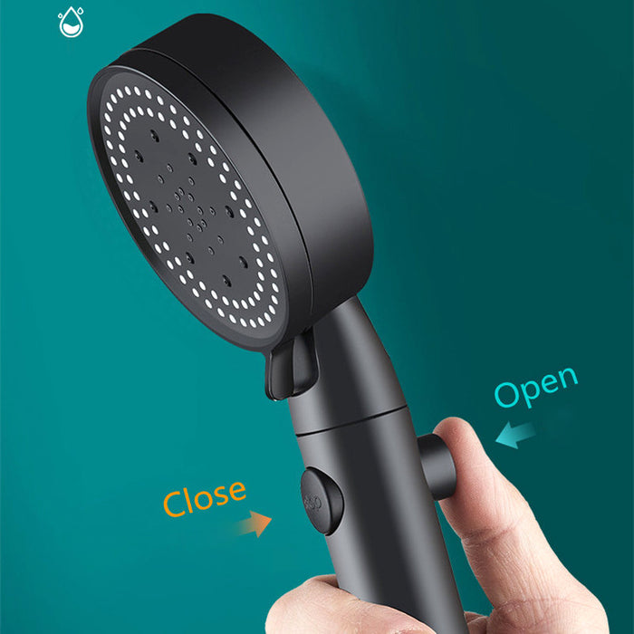 4-In-1 Multi-Functional High-Pressure Shower Head Featuring Adjustable Water Flow And Pressure