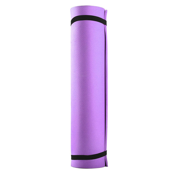 68 X 24 Inches Yoga Mat Fitness Pad 6mm Thick EVA Foam Non-Slip Exercise Fitness Mat