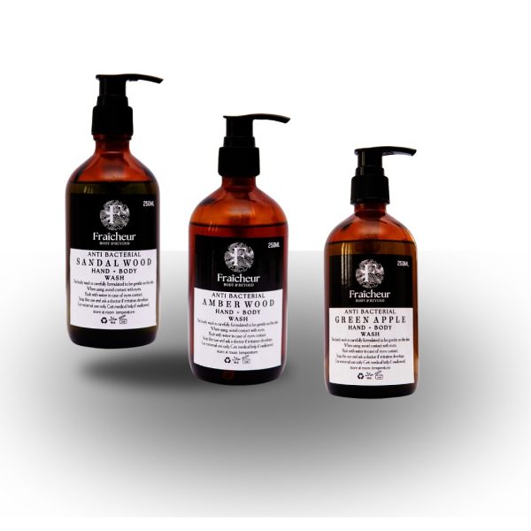 Set Of 3 Hand + Body Wash