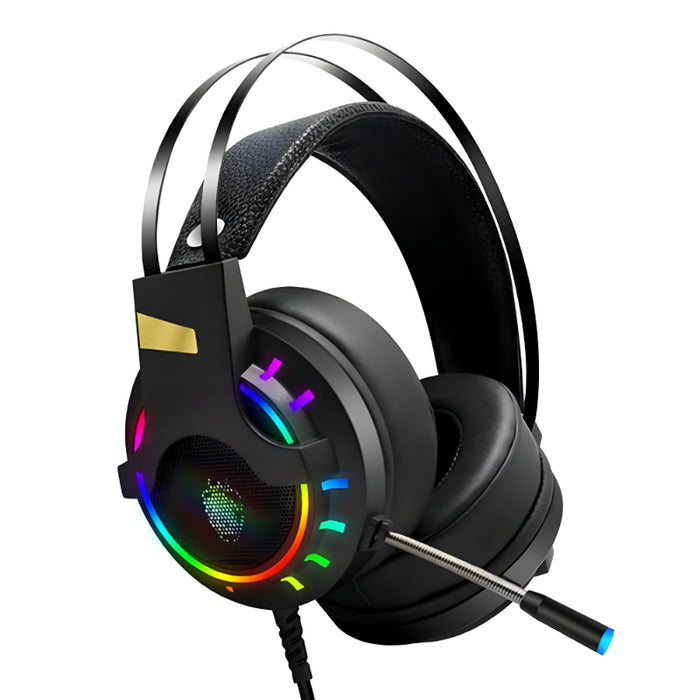 K3 Super Bass Comfortable Wear E-Sports RGB Gaming Wired Headset