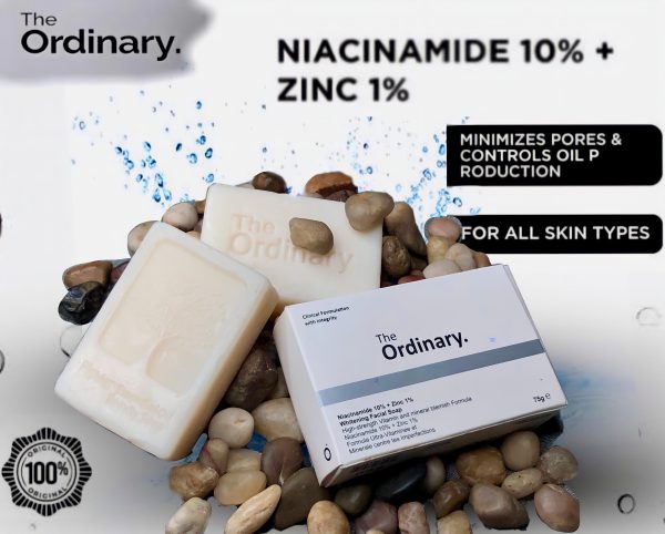 The Ordinary Niacinamide 10% + Zinc 1% Whitening Facial Soap