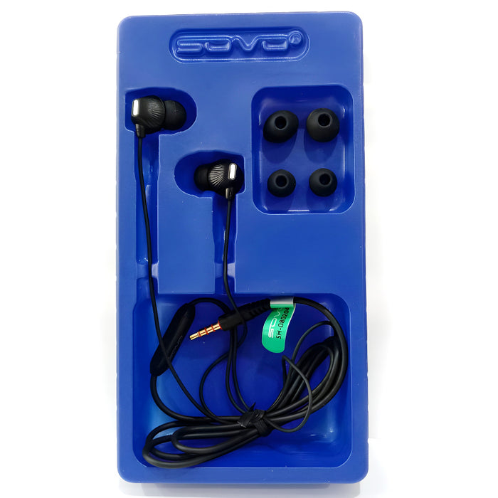 SOVO SH-08 Warm-X 3.5mm Audio Jack Compact, Lightweight & Hi-Fi Sound Quality Handsfree