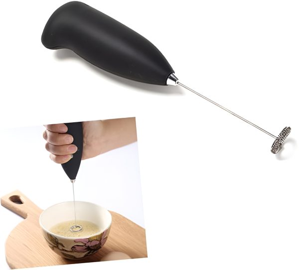 Whisk Frother For Coffee | Handheld Beater For Coffee, Milk, Eggs And Yogurt – Hand Beater (random Color)